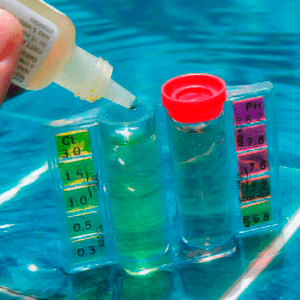 Analise de agua da piscina